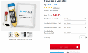 testclear powdered urine kit coupon code